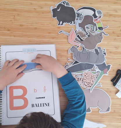 Image de l'abecedaire créer par le Monde en Livrets